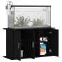 Schwarze Aquariumhalterung aus Holzwerkstoff, 101 x 41 x 58 cm von vidaXL, Aquarium unterstützt - Ref: Foro24-833632, Preis: ...