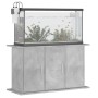 Betongrauer Aquariumständer aus technischem Holz, 101 x 41 x 58 cm von vidaXL, Aquarium unterstützt - Ref: Foro24-833635, Pre...