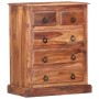 Solid Sheesham wood chest of drawers 60x35x75 cm by vidaXL, Drawers - Ref: Foro24-286395, Price: 299,48 €, Discount: %