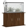 Aquarienständer aus Eichenholzwerkstoff, 101 x 41 x 58 cm von vidaXL, Aquarium unterstützt - Ref: Foro24-833638, Preis: 117,4...