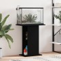 Black engineered wood aquarium support 60.5x36x72.5 cm by vidaXL, Aquarium supports - Ref: Foro24-833640, Price: 58,15 €, Dis...