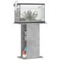 Soporte acuario madera ingeniería gris hormigón 60,5x36x72,5 cm de vidaXL, Soportes para acuarios - Ref: Foro24-833643, Preci...