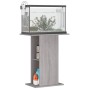 Sonoma-grauer Aquarienständer aus Holzwerkstoff, 60,5 x 36 x 72,5 cm von vidaXL, Aquarium unterstützt - Ref: Foro24-833645, P...