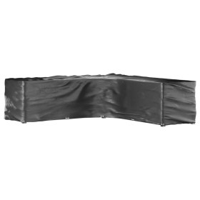 Funda para muebles de jardín forma de L 20 ojales 300x300x90 cm de vidaXL, Fundas para muebles de jardín - Ref: Foro24-319322...