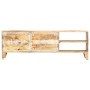 Solid mango wood TV cabinet 120x30x40 cm by vidaXL, TV Furniture - Ref: Foro24-286408, Price: 239,08 €, Discount: %