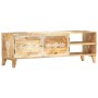 Solid mango wood TV cabinet 120x30x40 cm by vidaXL, TV Furniture - Ref: Foro24-286408, Price: 239,08 €, Discount: %