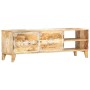 Solid mango wood TV cabinet 120x30x40 cm by vidaXL, TV Furniture - Ref: Foro24-286408, Price: 239,08 €, Discount: %