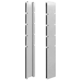 Postes de valla 20 uds acero galvanizado plateado 140 cm de vidaXL, Postes de cerca - Ref: Foro24-3206361, Precio: 483,99 €, ...