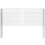 Zaunpfosten 20 Stück silber verzinkter Stahl 140 cm von vidaXL, Zaunpfosten - Ref: Foro24-3206361, Preis: 483,32 €, Rabatt: %