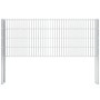 Zaunpfosten 10 Stk. verzinkter Stahl silber 140 cm von vidaXL, Zaunpfosten - Ref: Foro24-3206347, Preis: 218,34 €, Rabatt: %