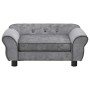 Graues Plüsch-Hundesofa 72x45x30 cm von vidaXL, Betten für Hunde - Ref: Foro24-170951, Preis: 74,17 €, Rabatt: %