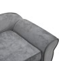 Graues Plüsch-Hundesofa 72x45x30 cm von vidaXL, Betten für Hunde - Ref: Foro24-170951, Preis: 74,17 €, Rabatt: %