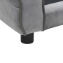 Graues Plüsch-Hundesofa 72x45x30 cm von vidaXL, Betten für Hunde - Ref: Foro24-170951, Preis: 89,96 €, Rabatt: %