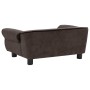 Braunes Plüsch-Hundesofa 72x45x30 cm von vidaXL, Betten für Hunde - Ref: Foro24-170952, Preis: 74,17 €, Rabatt: %