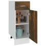 Smoked oak engineered wood kitchen base cabinet by vidaXL, Kitchen cabinets - Ref: Foro24-815567, Price: 56,52 €, Discount: %