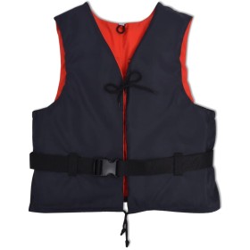 Life jacket 50 N 70-90 kg Navy Blue by vidaXL, Lifevest - Ref: Foro24-91132, Price: 32,99 €, Discount: %