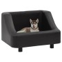 Sofá para perros cuero sintético negro 67x52x40 cm de vidaXL, Camas para perros - Ref: Foro24-170943, Precio: 97,19 €, Descue...