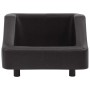 Dog sofa black synthetic leather 67x52x40 cm by vidaXL, Beds for dogs - Ref: Foro24-170943, Price: 97,19 €, Discount: %