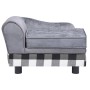 Graues Plüsch-Hundesofa 57x34x36 cm von vidaXL, Betten für Hunde - Ref: Foro24-170940, Preis: 69,72 €, Rabatt: %