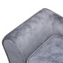 Graues Plüsch-Hundesofa 57x34x36 cm von vidaXL, Betten für Hunde - Ref: Foro24-170940, Preis: 69,72 €, Rabatt: %