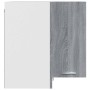 Corner hanging wardrobe in gray Sonoma engineered wood by vidaXL, Kitchen cabinets - Ref: Foro24-815598, Price: 62,91 €, Disc...