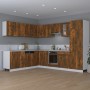 Engineered wood hanging cabinet smoked oak 80x31x60 cm by vidaXL, Kitchen cabinets - Ref: Foro24-815588, Price: 52,91 €, Disc...