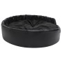 Plush and black synthetic leather dog bed 99x89x21 cm by vidaXL, Beds for dogs - Ref: Foro24-171264, Price: 78,93 €, Discount: %