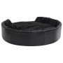 Plush and black synthetic leather dog bed 99x89x21 cm by vidaXL, Beds for dogs - Ref: Foro24-171264, Price: 78,93 €, Discount: %