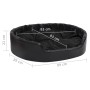 Cama para perros felpa y cuero sintético negro 99x89x21 cm de vidaXL, Camas para perros - Ref: Foro24-171264, Precio: 78,93 €...