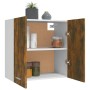 Hanging wardrobe engineered wood smoked oak 60x31x60 cm by vidaXL, Kitchen cabinets - Ref: Foro24-815111, Price: 56,41 €, Dis...