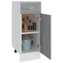 Armario bajo de cocina madera de ingeniería gris 30x46x81,5 cm de vidaXL, Armarios de cocina - Ref: Foro24-815568, Precio: 71...