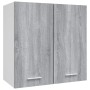 Armario colgante madera ingeniería gris Sonoma 60x31x60 cm de vidaXL, Armarios de cocina - Ref: Foro24-815112, Precio: 61,36 ...