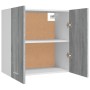 Sonoma grauer Hängeschrank aus Holzwerkstoff, 60 x 31 x 60 cm von vidaXL, Küchenschränke - Ref: Foro24-815112, Preis: 68,47 €...