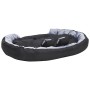 Cojín para perro reversible y lavable gris y negro 150x120x25 cm de vidaXL, Camas para perros - Ref: Foro24-171210, Precio: 8...