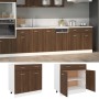 Oak brown plywood lower cabinet 80x46x81.5cm by vidaXL, Kitchen cabinets - Ref: Foro24-815581, Price: 98,95 €, Discount: %