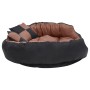 Cojín para perro reversible y lavable negro marrón 110x80x23cm de vidaXL, Camas para perros - Ref: Foro24-171221, Precio: 65,...