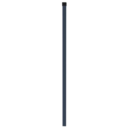 Fence posts 10 units galvanized steel gray 150 cm by vidaXL, fence posts - Ref: Foro24-3206339, Price: 121,81 €, Discount: %