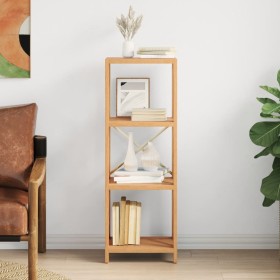 4-tier solid oak wood shelf 40x30x112 cm by vidaXL, Bookcases and shelves - Ref: Foro24-353815, Price: 101,99 €, Discount: %