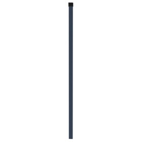 Postes de valla 10 uds acero galvanizado gris 170 cm de vidaXL, Postes de cerca - Ref: Foro24-3206340, Precio: 155,99 €, Desc...