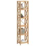 6-tier solid oak wood shelf 40x30x181 cm by vidaXL, Bookcases and shelves - Ref: Foro24-353817, Price: 152,01 €, Discount: %