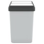 Double white trash can 2x25 L by vidaXL, Garbage cans and trash cans - Ref: Foro24-154981, Price: 61,02 €, Discount: %