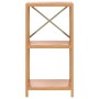 3-tier solid oak wood shelf 40x30x78 cm by vidaXL, Bookcases and shelves - Ref: Foro24-353814, Price: 78,84 €, Discount: %