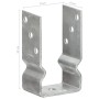 Anclajes de valla 6 uds acero galvanizado plateado 8x6x15 cm de vidaXL, Puntas para anclaje en el suelo - Ref: Foro24-145330,...