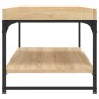 Mesa de centro madera de ingeniería roble Sonoma 100x49x45 cm de vidaXL, Mesas de centro - Ref: Foro24-832804, Precio: 49,40 ...