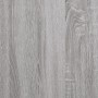 Sonoma graues Regal aus technischem Holz und Eisen, 80 x 30 x 145,5 cm von vidaXL, Bücherregale und Regale - Ref: Foro24-8328...