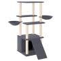 Cat scratching post with dark gray sisal posts 133 cm by vidaXL, Cat furniture - Ref: Foro24-171758, Price: 64,99 €, Discount: %