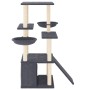 Cat scratching post with dark gray sisal posts 133 cm by vidaXL, Cat furniture - Ref: Foro24-171758, Price: 64,99 €, Discount: %