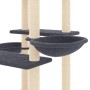 Cat scratching post with dark gray sisal posts 133 cm by vidaXL, Cat furniture - Ref: Foro24-171758, Price: 64,99 €, Discount: %