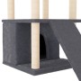 Cat scratching post with dark gray sisal posts 133 cm by vidaXL, Cat furniture - Ref: Foro24-171758, Price: 64,99 €, Discount: %