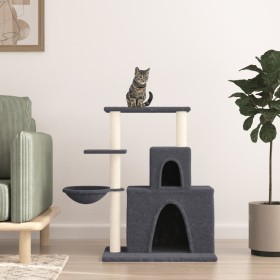 Cat scratching post with dark gray sisal posts 83 cm by vidaXL, Cat furniture - Ref: Foro24-171767, Price: 49,66 €, Discount: %